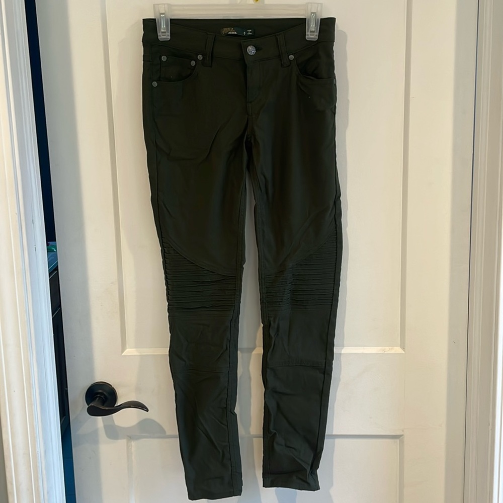 prAna Brenna Skinny Moto Stretch pants